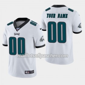 Maillot Philadelphia Eagles Custom Nike Blanc 100th - Homme
